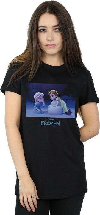 Immagine prodotto Disney Frozen Build A Snowman Maglietta Ampia Donna (M)