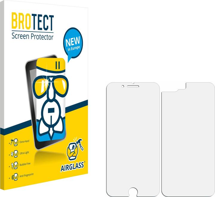 Actual product image BROTECT AirGlass Glass (1 Piece, Apple iPhone 7 Plus)