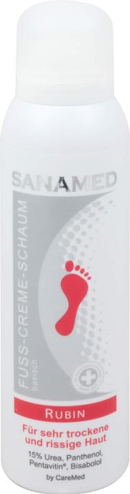 Actual product image Sanamed Foot Cream Foam Ruby (Foot cream & foot gel, 150 ml)