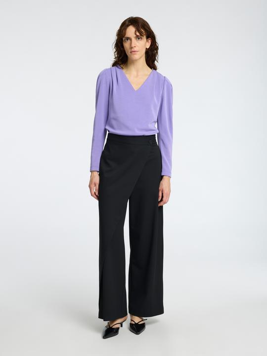 Produktbild Selected Femme Drapiertes Top mit V-Ausschnitt (S)