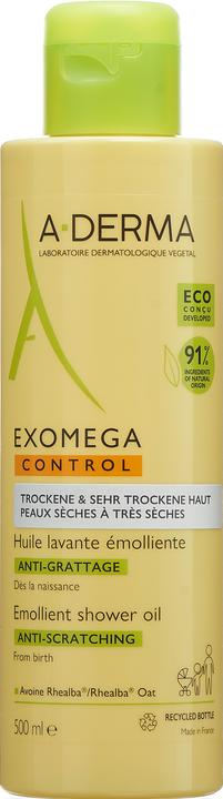 Image du produit A-Derma EXOMEGA CONTROL Huile nettoyante émolliente huile (Huiles, 500 ml)