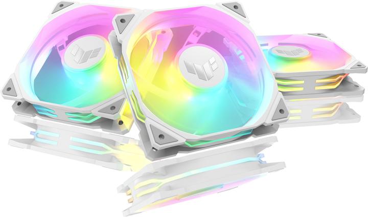 Immagine prodotto ASUS Ventola TUF GAMING TR120 FAN ARGB WHT 3IN1 (120 mm, 1 x)