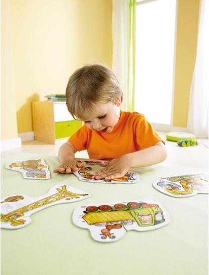 Produktbild Haba Erste Puzzles - Baustelle (18 Teile)