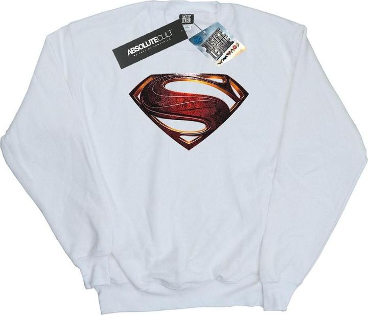 Actual product image Mens Justice League Movie Superman Emblem Sweatshirt (S)
