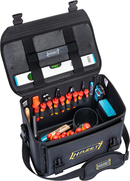Actual product image HAZET Werkzeugtasche ∙ gross ∙ mit 89 Profi-Werkzeugen 191T-2/89 ∙ 470 mm x 310 mm x 300 mm ∙ Number… (89 pieces)