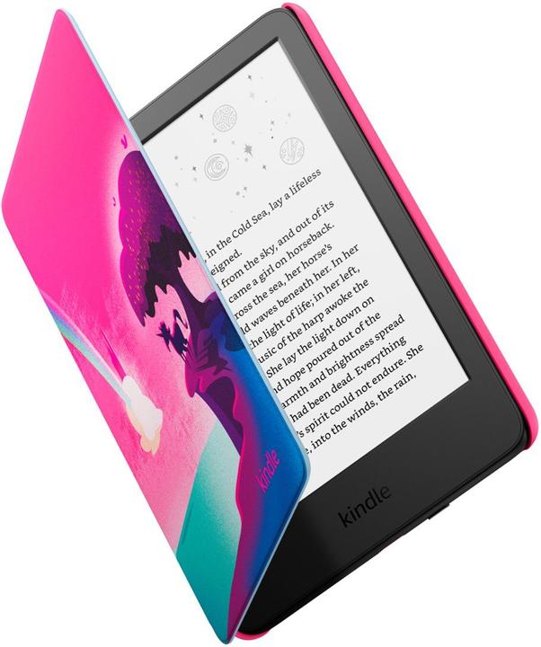 Produktbild Amazon Kindle Kids Edition without Special Offers inkl. Einhorntal-Hülle (2022) (6", 16 GB, Pink)