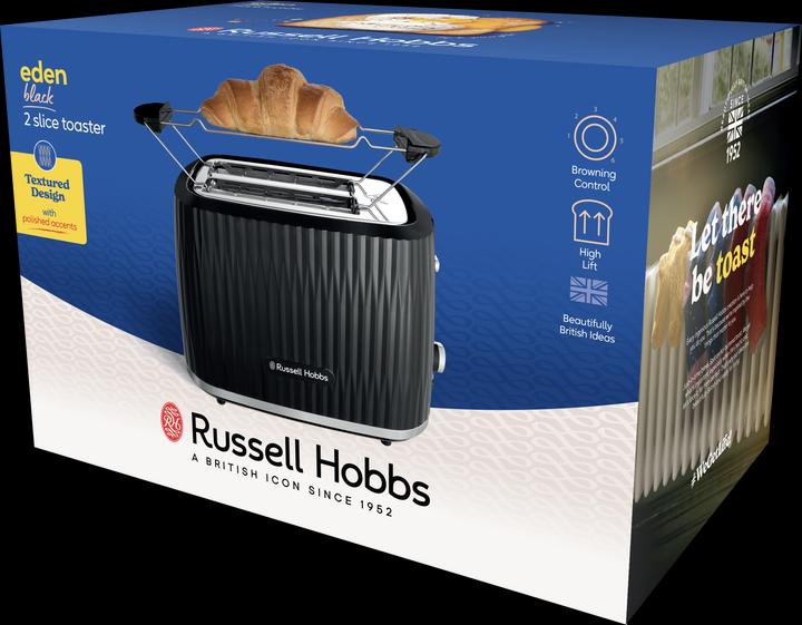 Actual product image Russell Hobbs Eden toaster