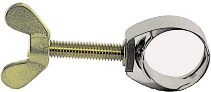 Immagine prodotto Ich-zapfe Schlauchklemme - UNEX, bis 21mm, CNS, mit Flügelschraube aus Messing