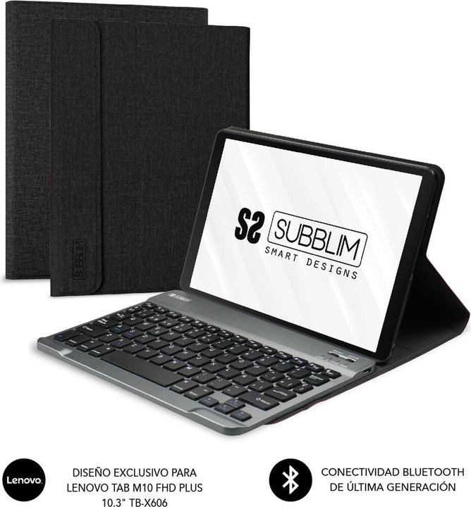 Produktbild Subblim FUNDA TABLET KEYTAB PRO BT LENOVO TAB M10 FHD PLUS 10.3" TB-X60 (Eng. Int.)