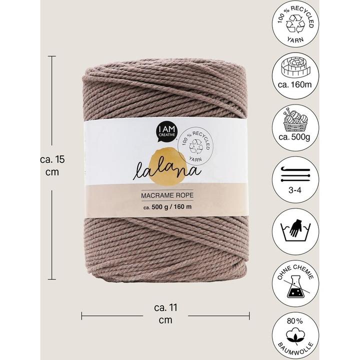 Image du produit Lalana Macrame Rope (160 m)