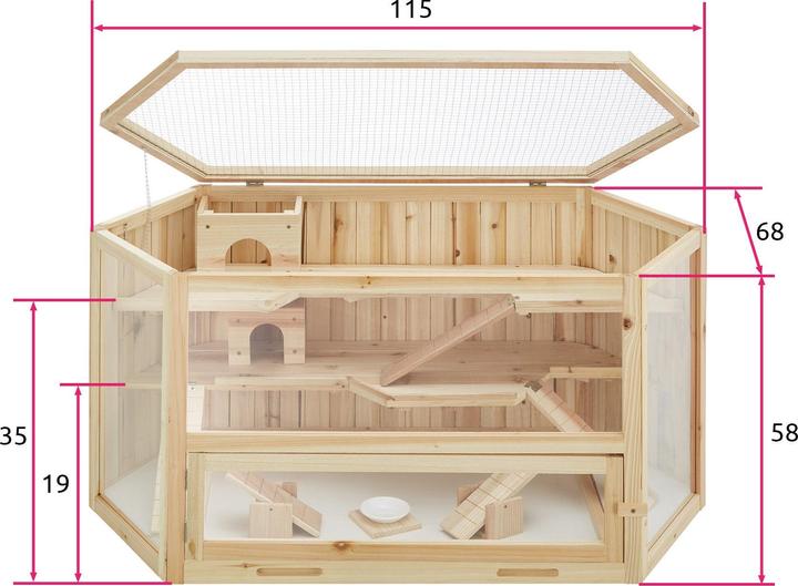 Image du produit tectake Cageàhamster