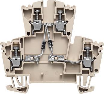 Productafbeelding Weidmüller Weidmller component aansluitblok WDK 2.5 2D 1.A Inhoud: 25 eenheden (8014670000)