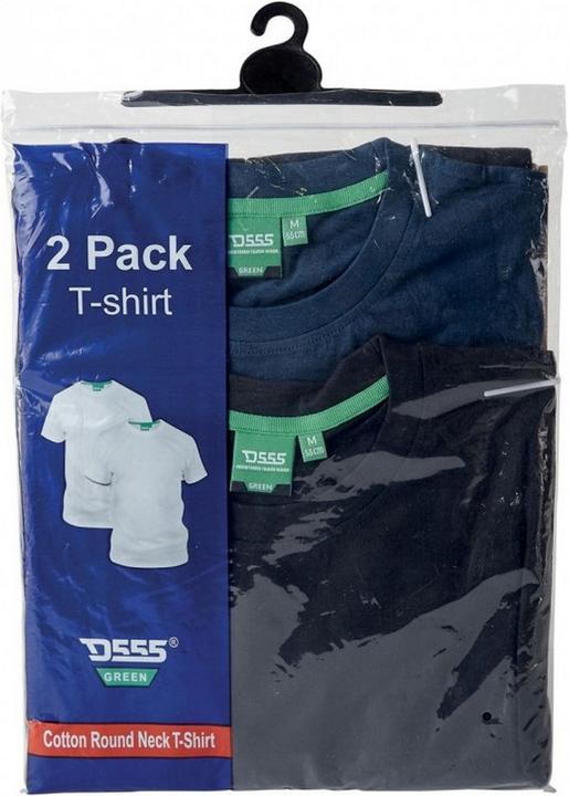 Immagine prodotto DUKE T-shirt Fenton D555 Kingsize a collo tondo 2-pack (4XL)