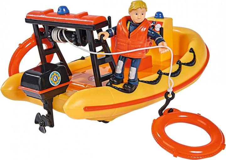 Productafbeelding Simba Brandweerman Sam Neptunus reddingsboot met figuur