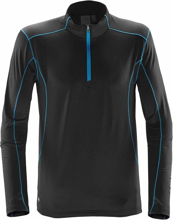 Leuchtend Blau, Schwarz