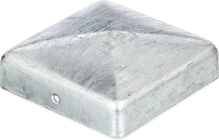 GAH Pfostenkappe 90x90mm eckig flache Form feuerverzinkt