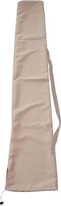 Swisshandel24 Schutzhülle für Sonnenschirm bis 3x4m, Abdeckhülle Cover mit Kordelzug - creme