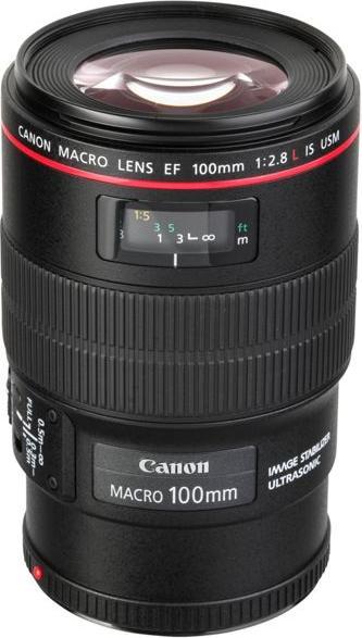 Produktbild Canon EF 100mm f/2.8L Macro IS USM - (EU) (Canon EF, Vollformat)