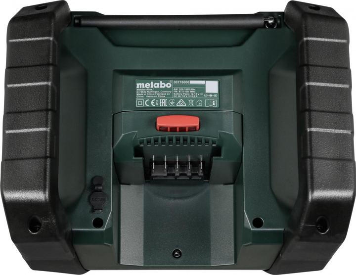 Actual product image Metabo R 12-18 Bt (AM, FM, Bluetooth)