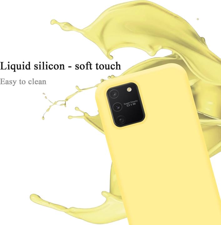 Actual product image Cadorabo TPU Liquid Silicone Case Cover (Samsung Galaxy A91, Samsung Galaxy S10 Lite)