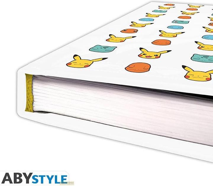 Actual product image ABYstyle Pokemon - Starters (A5, Plain, Hardcover)