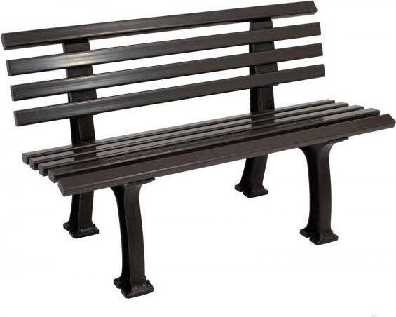 Produktbild Blome Gartenbank Ibiza Kunststoff 2-Sitzer schokobraun