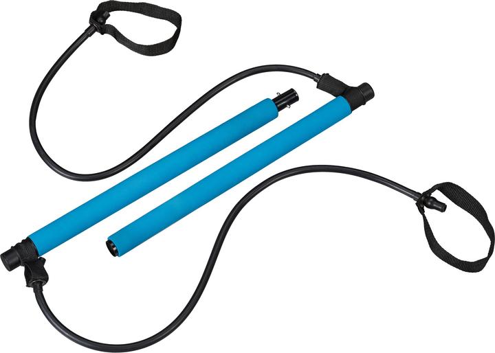 Produktbild Relaxdays Pilates-Stange + Widerstandsbänder (0.03 m)