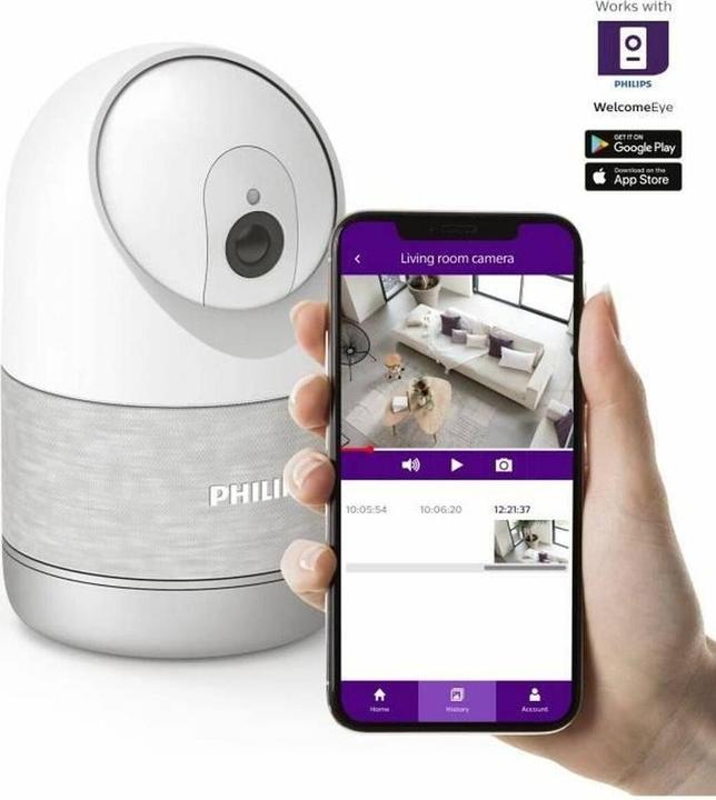 Produktbild Philips WelcomeEye LOOK 531051 IP Überwachungskamera 2560 x 1440 Pixel (2560 x 1440 Pixels)