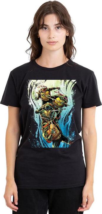 Produktbild Teenage Mutant NT Cool Rainbow Warriors TShirt (XXL)