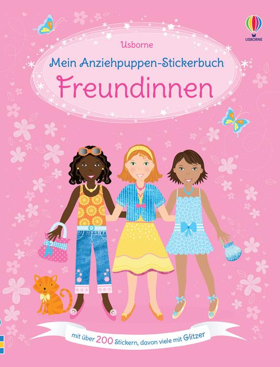 Produktbild Meine glitzernden Anziehpuppen-Stickerbücher mini: Im Ballett, Feen, Freundinnen und P