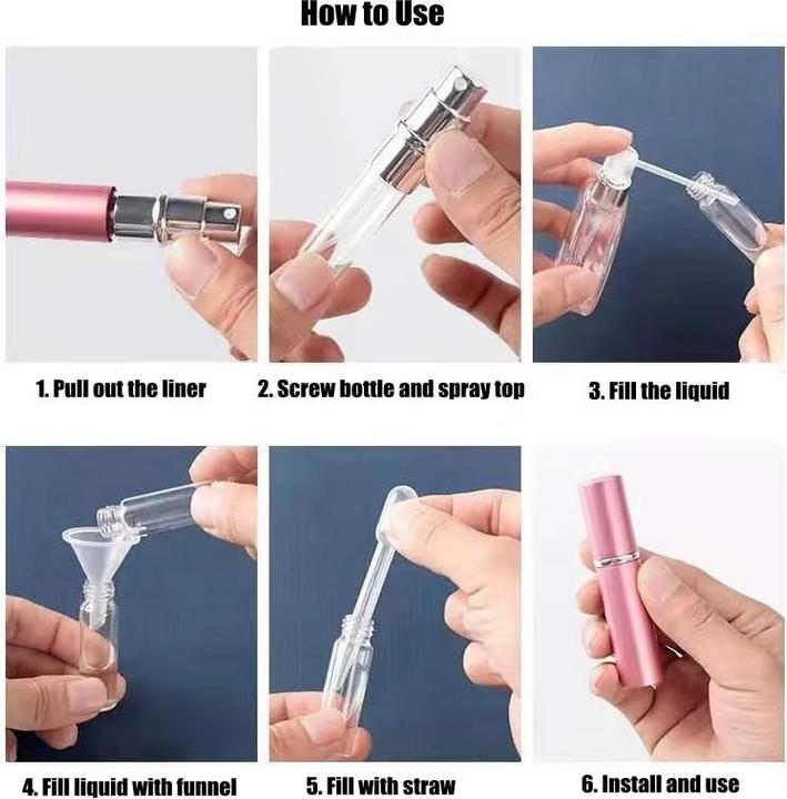 Produktbild Swissdetector Nachfüllbarer Parfümzerstäuber - 10 Ml - Violett