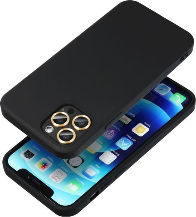 Actual product image OEM Back panel cover SILICONE case for SAMSUNG S25 black (Samsung Galaxy S25)