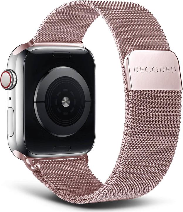 Actual product image Decoded Stainless Steel Traction Strap 38/40/41mm (42 mm, 38 mm, 40 mm, 41 mm, Stainless steel)