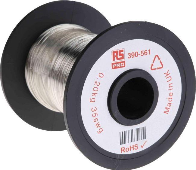 Produktbild Rs Pro Kupferdraht SWG35 verzinnt 717m (717 m)