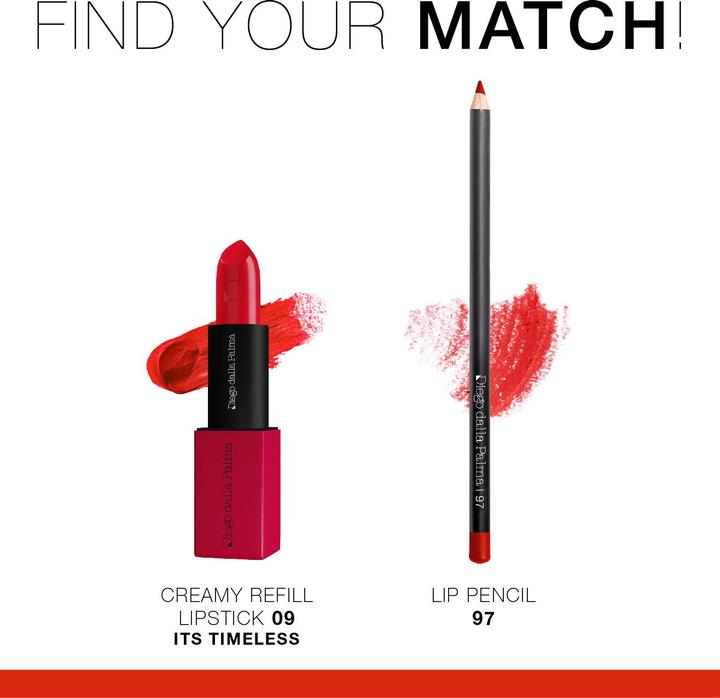 Produktbild Diego dalla Palma The Lipstick Creamy Refill System 09 (09)