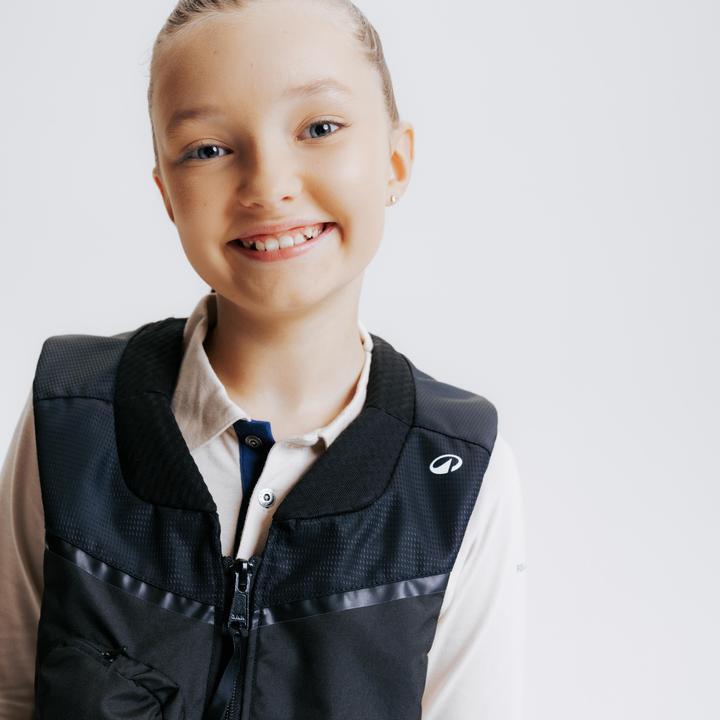 Immagine prodotto Caperlan Gilet da equitazione airbag bambini nero (152)