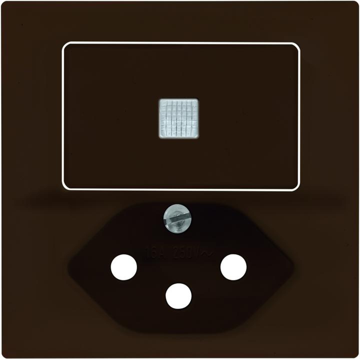 Produktbild Feller Abdeckset Kleinkombi. bel.1-T/T13 coffee