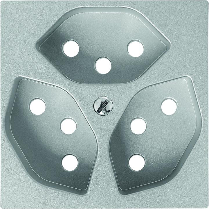 Image du produit Feller EDIZIO DUE Set de finition prise 3xT13 silver