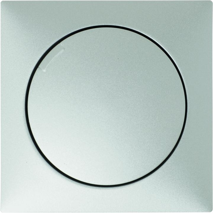 Produktbild Feller Abdeckset für Drehdimmer silver