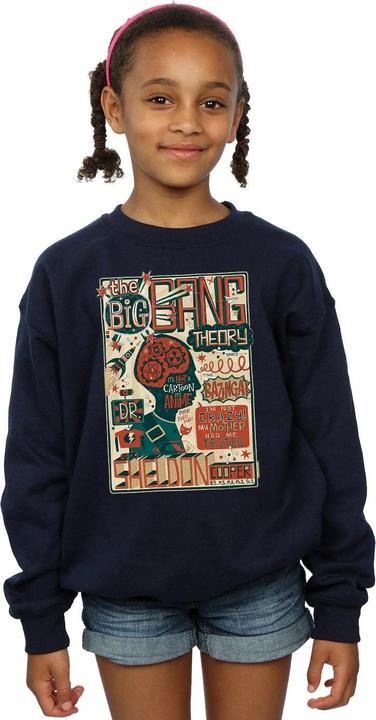 Immagine prodotto Big Bang Theory Infographic Poster Felpa Ragazze (128)