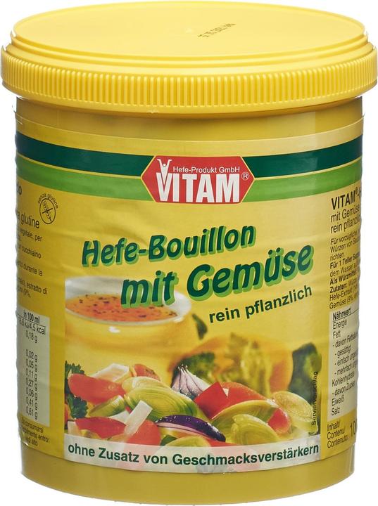 Image du produit Vitam bouillon levure avec légumes sans gluten pâte (1520.77 ml)