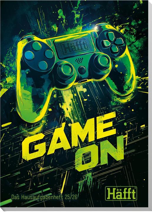 Häfft 25/26 - Das Hausaufgabenheft! (Gaming) EM (A5, Kein Einband)