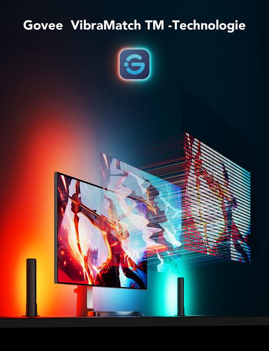 Actual product image Govee PC Monitor Pro Kit for 27"- 34"
