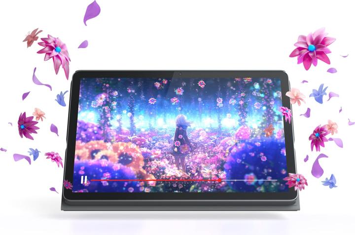 Actual product image Lenovo Tab + Folio Case (WLAN only, 10.10", 128 GB, Luna Grey)