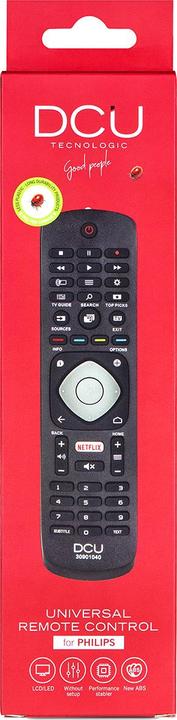 Actual product image DCU Tecnologic TV Remote Control For Philips (Infrared)