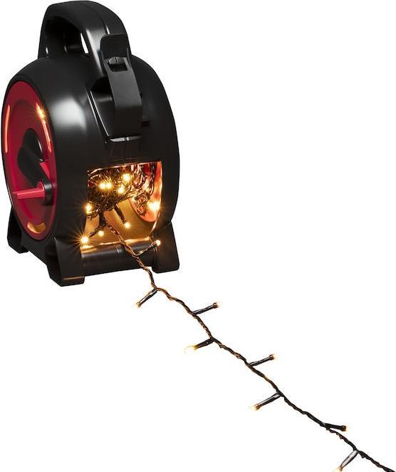 Image du produit Konstsmide 3830-807 Guirlande lumineuse Micro LED avec enrouleur de câble (16.93 m)
