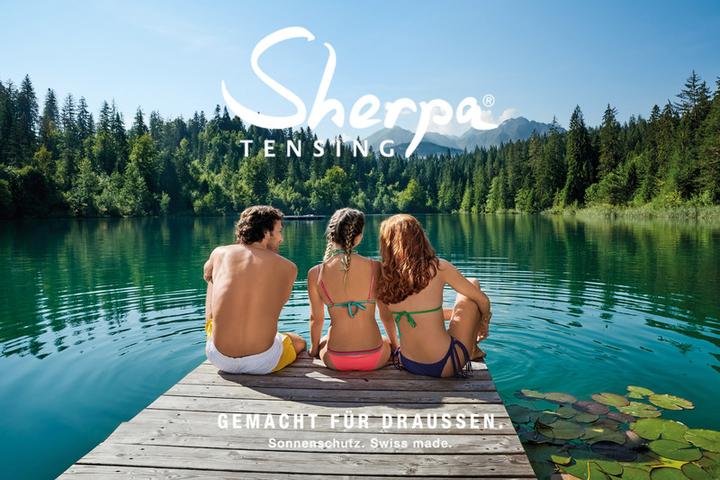 Actual product image Sherpa Tensing Sun Milk (Suntan lotion, SPF 30, 175 ml, 210 g)