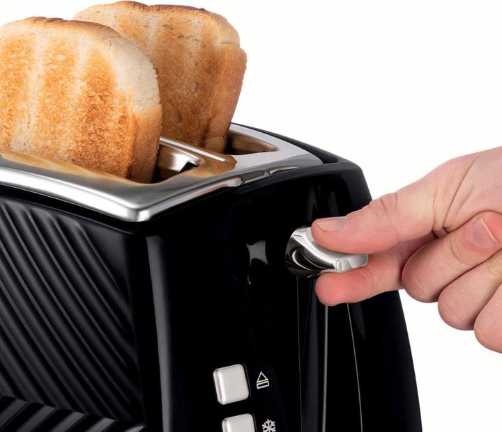 Actual product image Russell Hobbs 26390-56 Groove 2S Toaster black
