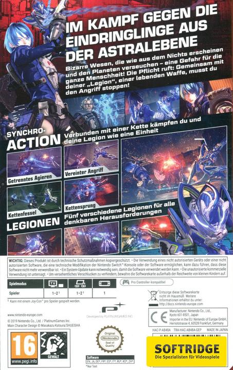 Actual product image Nintendo Astral Chain (Switch, DE)