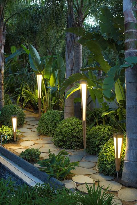 Produktbild Les Jardins Tecka Solarfackel Torch Small Modell 500 lumens (500 lm)